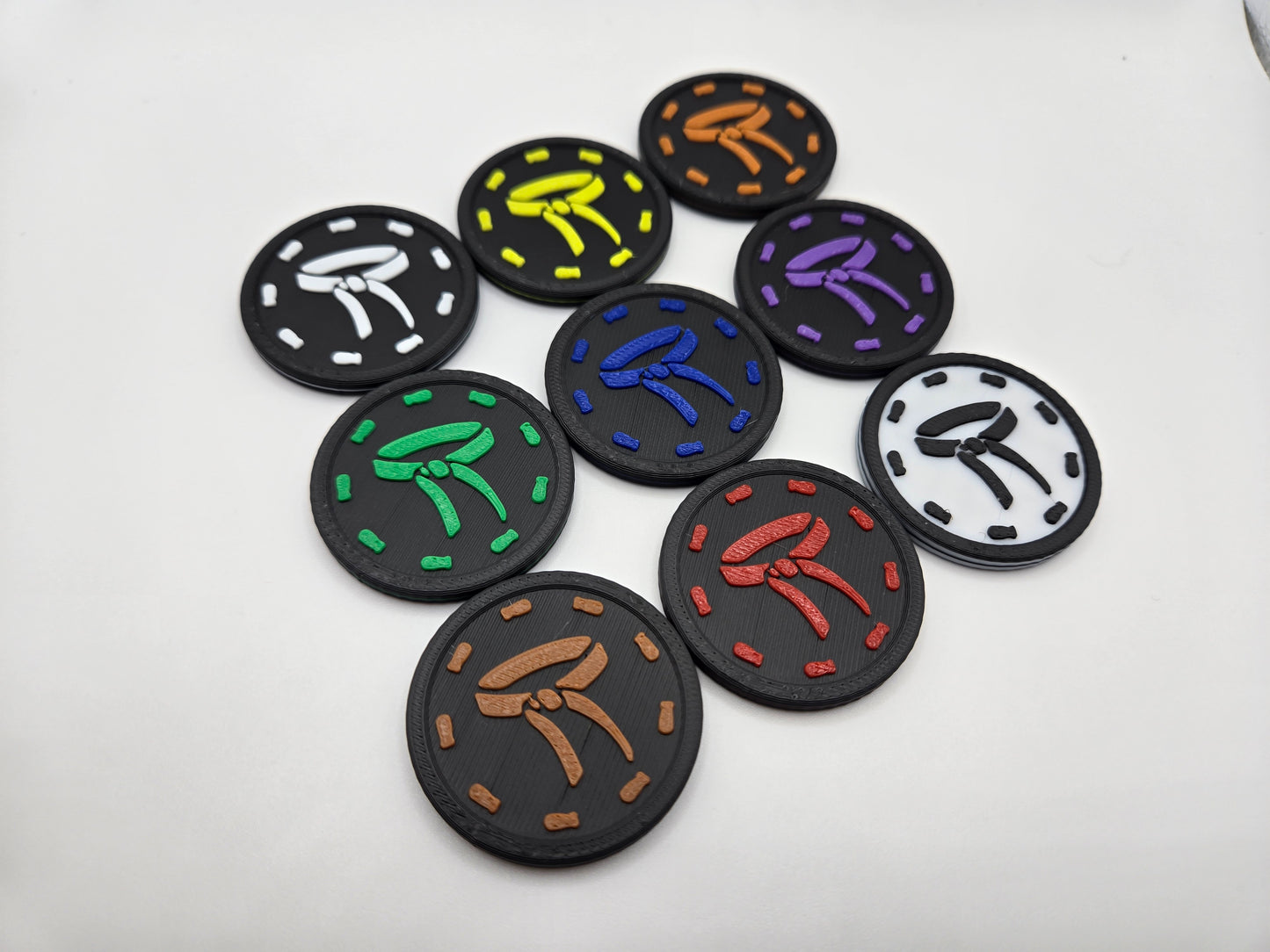 Complete Set (9) of The Belt Chip