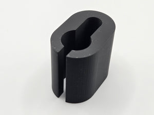 Euro Vise Lock Holder - Matte Black