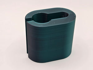 Euro Vise Lock Holder - Teal/Black (Silky)