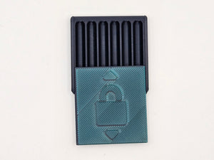 Micro Pinning Tray - Teal/Black (Silky)