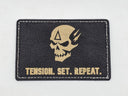 44 Delta Lockpicking Iron-On Patches (1 piece) - Tension. Set. Repeat.