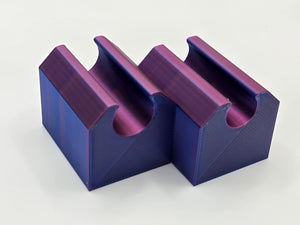 Padlock Plug Holders (2 Sizes) - Purple/Raspberry (Silky)