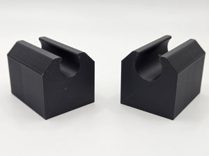 Padlock Plug Holders (2 Sizes) - Matte Black