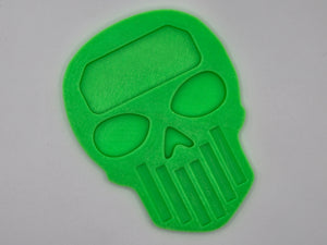 Skull Pinning Tray - Fluorescent Green