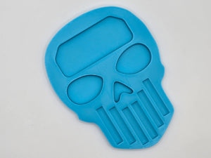 Skull Pinning Tray - Teal Blue