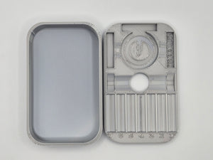 Travel Pinning Tray + Storage - Silver (Silky)