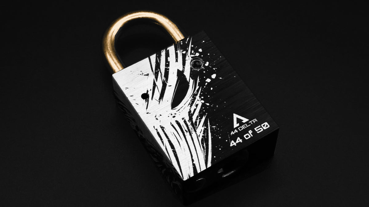 Wrath EPIC ETCH Series 4 – lock reverse with serial number 44 of 50